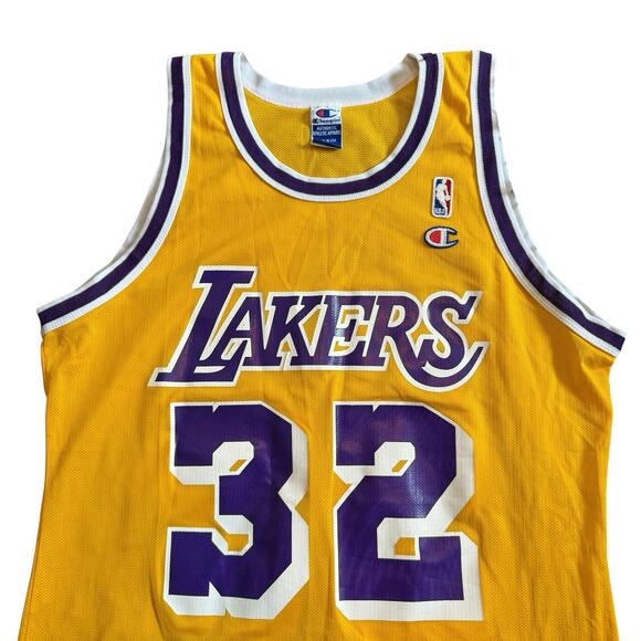 Magic Johnson Los Angeles Lakers Champion Jersey - Large - Picture 2 of 4